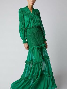 alexis lune cut-out satin maxi dress Alexis Dresses